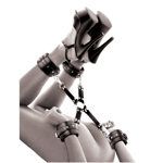 Fetish Fantasy Series Limited Edition Cumfy Hogtie - Black