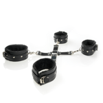 Fetish Fantasy Series Limited Edition Cumfy Hogtie - Black