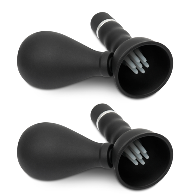 FF CORDLESS VIBRATING NIPPLE SUCKERS