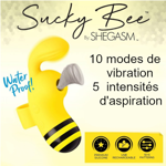 Sucky Bee Clitoral Stimulating Finger Vibe