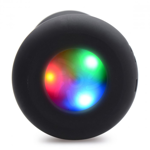 Light Up Silicone Anal Plug - Small
