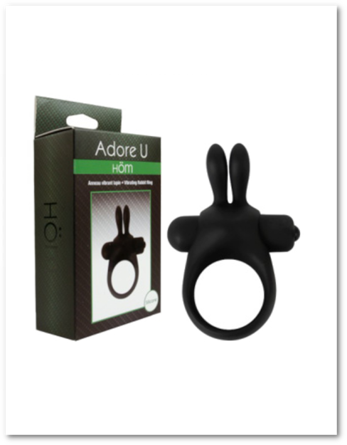 Adore U Höm - Anneau Vibrant Lapin