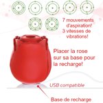 STIMULATEUR À SUCCION - WILD ROSE