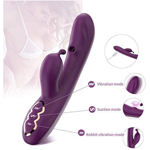 Tracy's Dog G Spot Vibe Purple Alpha Rabbit