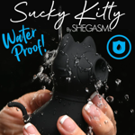 Sucky Kitty 7X Clitoral Stimulator Blk