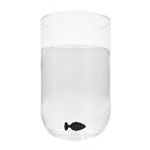 Regular Ribbed Diamond Heart Plug - OU457BLK