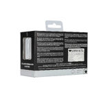 Regular Ribbed Diamond Heart Plug - OU457BLK