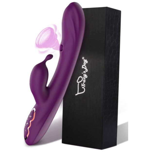 Tracy's Dog G Spot Vibe Purple Alpha Rabbit