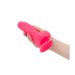 Fantasy Silicone Suction Dildo 7'' Hot Pink