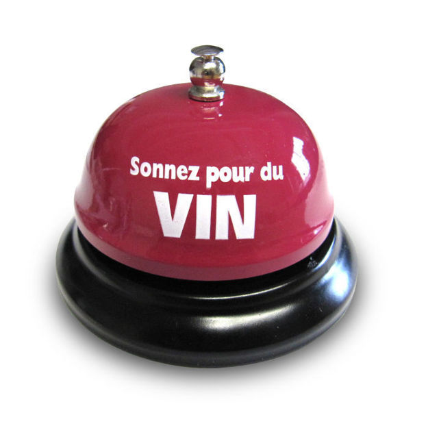 Cloche de table Sonnez pour du vin