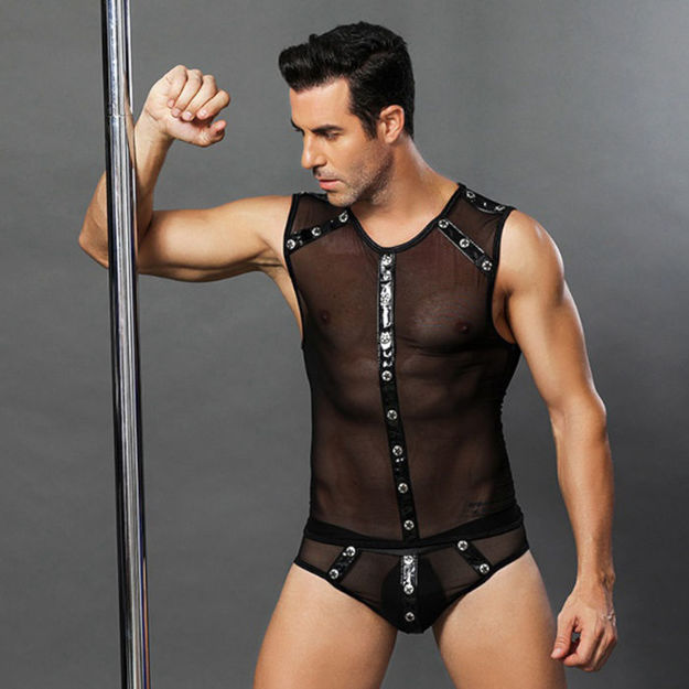 JSY Sheer Fetish Wear 2pcs OS Kit 6621