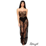Lace Jumpsuit & Panty DG13052