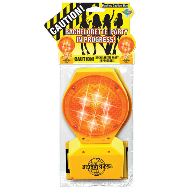 Banderole Caution party in progress