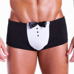 Hustler Fundies Black Tie Boxer ML