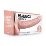 Hollow Strap-on with Balls - 9''/ 23 cm