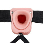 Hollow Strap-on with Balls - 9''/ 23 cm