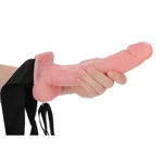 Hollow Strap-on with Balls - 9''/ 23 cm