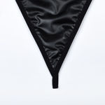 Simply Seductive- 4pcs Wet Look Medium  SS5071-BLK