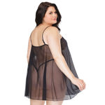 Coquette- Nuisette Transparente 22109X Osxl