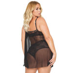 Coquette- Nuisette Transparente 22109X Osxl