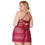 Coquette- Babydoll & Thong 1x2x-3x4x 22312X  Retour à la liste des produits