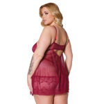 Coquette- Babydoll & Thong 1x2x-3x4x 22312X  Retour à la liste des produits