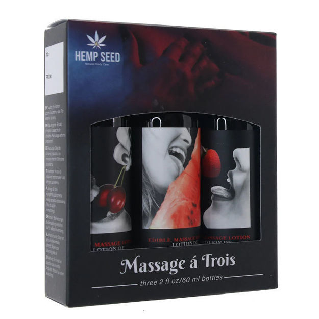 EARTHLY BODY MASSAGE MANGEABLE KIT MASSAGE À TROIS