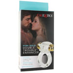 SE-8939-20-3 Double Trouble Enhancer Ring Pure Gold