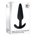 ADAM & EVE'S RECHARGEABLE VIBRATING ANAL PLUG EV007105