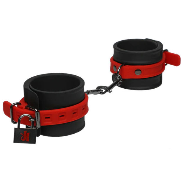 Kink Ankle Cuffs Silicone DJ-2404-46-BU