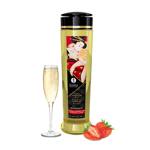 SHUNGA HUILE ROMANCE VIN PÉTILLANT FRAISE SH1208