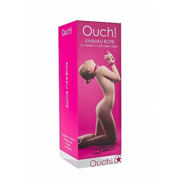 KINBAKU ROPE 10M PINK OUCH STOU043PNK