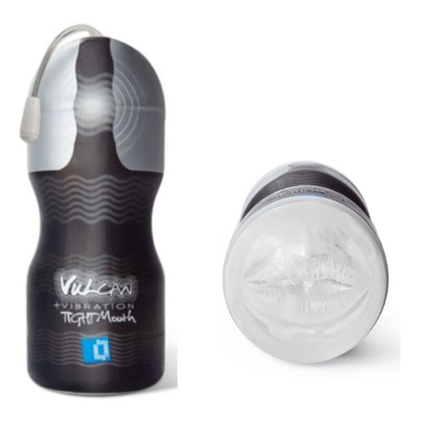 Vulcan Love Skin® Masturbator Tight Mouth + Vibe T1600145