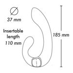 MIYO - Stimulateur intime - Framboise   SH501-Fr.....(PDS: $129.99)