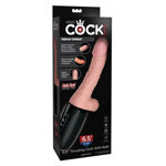 King Cock Plus 6.5" Thrusting cock balls Light PD5728-21