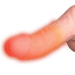 King Cock Plus 6.5" Thrusting cock balls Light PD5728-21