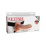 FFS 7" HOLLOW STRAP-ON WITH BALLS - FLESH PD3373-21