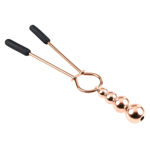 Beaded Nipple Clamps - Rose Gold EV003564