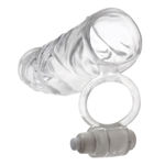 FX - VIBRATING SUPER SLEEVE- CLAIR PD4134-20