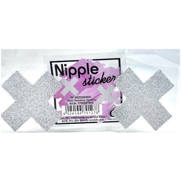 Nipple Sticker Silver