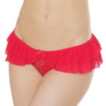 Crotchless Panty Coquette 374 OS Red