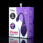 OEJ Ovum Rechargeable Silicone Vibrator Plum SL-A504