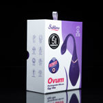 OEJ Ovum Rechargeable Silicone Vibrator Plum SL-A504