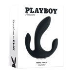 Triple Threat - Silicone Rechargeable EV004738